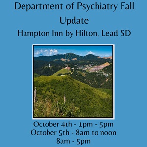 2024 Department of Psychiatry, Fall Update Banner